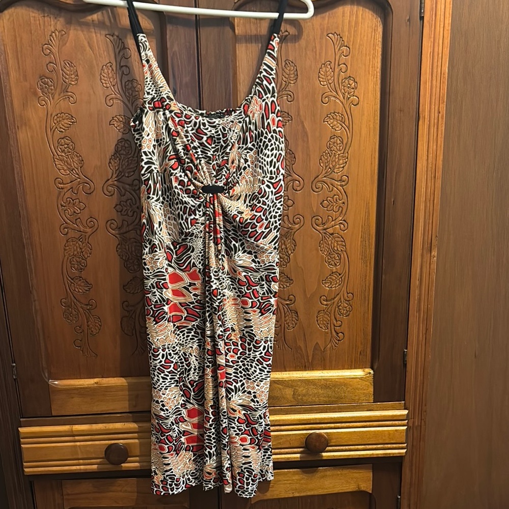 Stylish Multicolor Sleeveless Dress